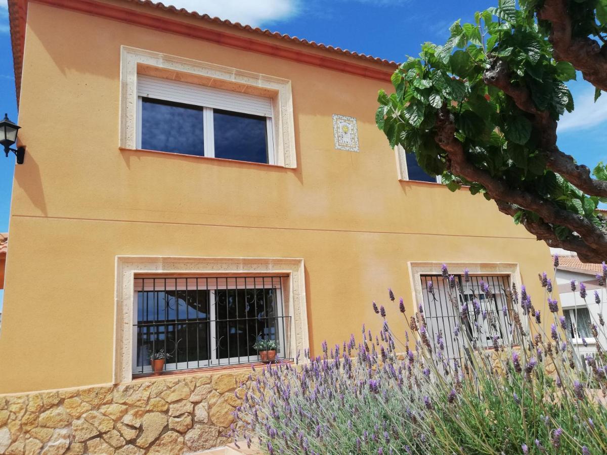 Villa Mas Del Vent- Barbacoa, Jardin, Piscina Privada Y Vistas A Mar Cunit Esterno foto